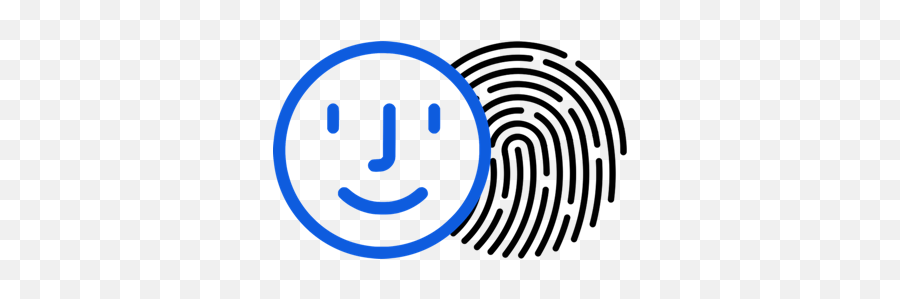 Future Pass Two Factor Authentication Emoji,Fingerprint Emoticon