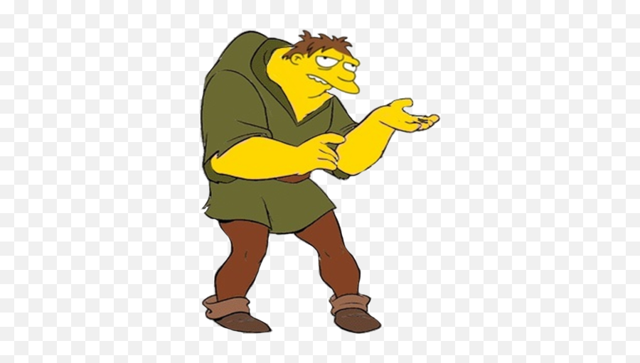 The Hunchback Of Notre Dame Darthranner Style Scratchpad - Simpsons Hunchback Of Notre Dame Emoji,The Simpsons Emoji