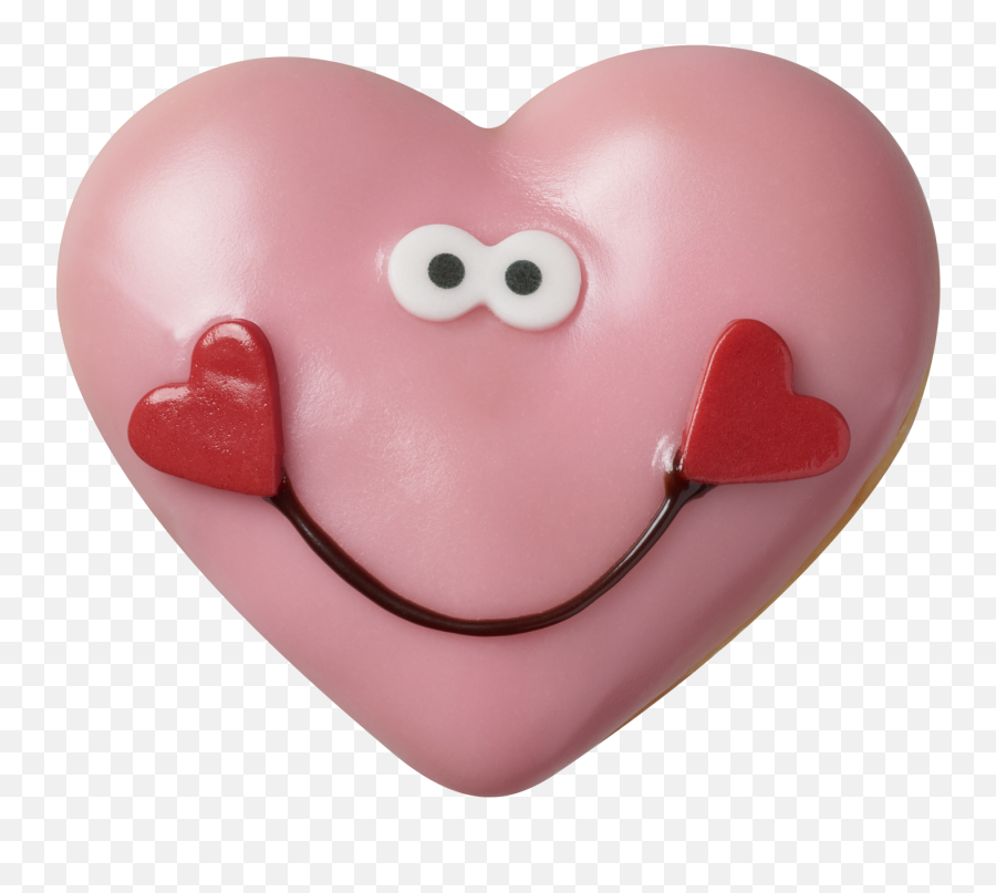 Krispy Kreme Release New Special Edition Valentineu0027s Day Emoji,Happy Valentines Day Heart Emoticon