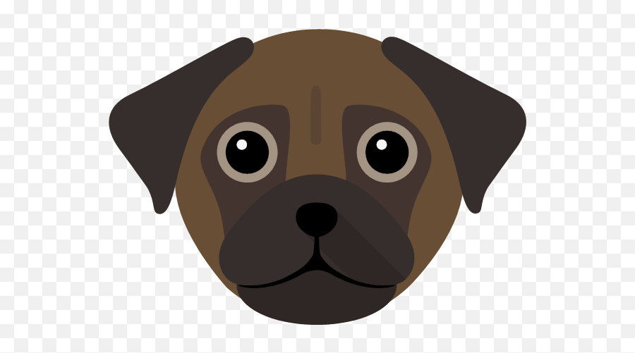 Personalised Chug Face Masks Yappycom Emoji,Boxer Dog Emoticons
