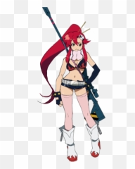 Yoko Littner - Gurren Lagann Mendrawingwomen Emoji,Gurren Lagann Drill Emoticon