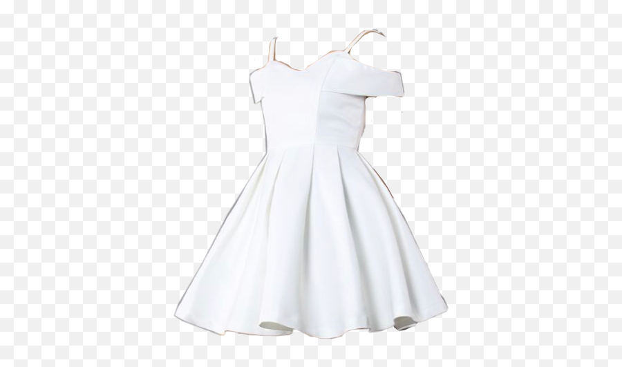 Dress Whitedress White Aesthetic - Basic Dress Emoji,White Emoji Dress