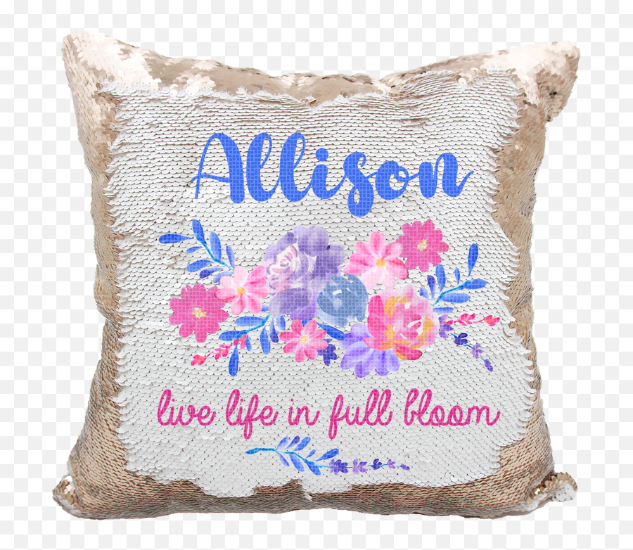 Handmade Personalized Be A Mermaid Reversible Sequin Pillow Emoji,Dreamcatcher Animal Emojis