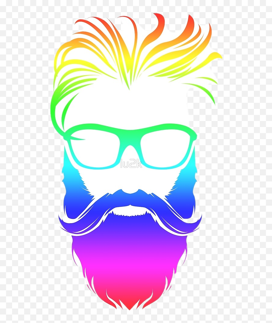 Beard Sticker Challenge On Picsart Emoji,Mustache And Glasses Emoji