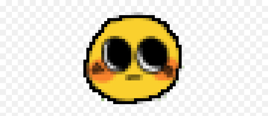 Idl Pixel Art Maker Emoji,Blushing Emoji Meme