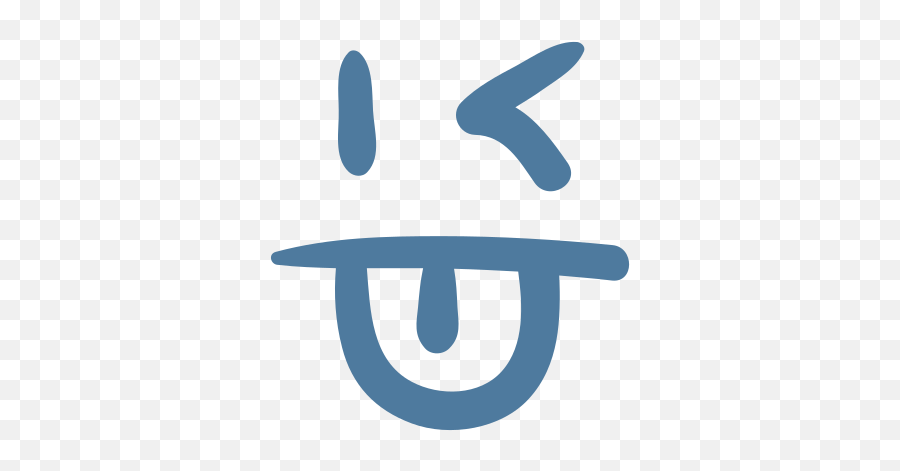 Emoji Emoticon Happy Smile Tongue - Dot,Tongue Emoji Png