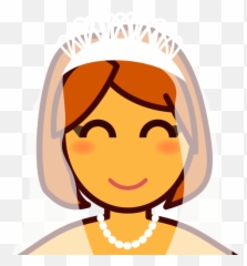 Bride With Veil - Bride Emoticon Emoji,Bride Emoticon