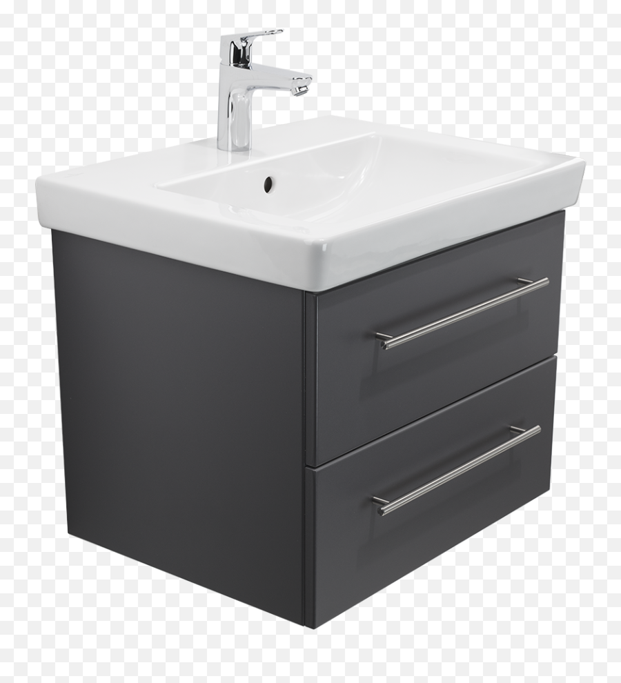 Vanity Unit With A Villeroy Boch - Czarna Szafka Pod Umywalk 60 Emoji,Emotion Furniture