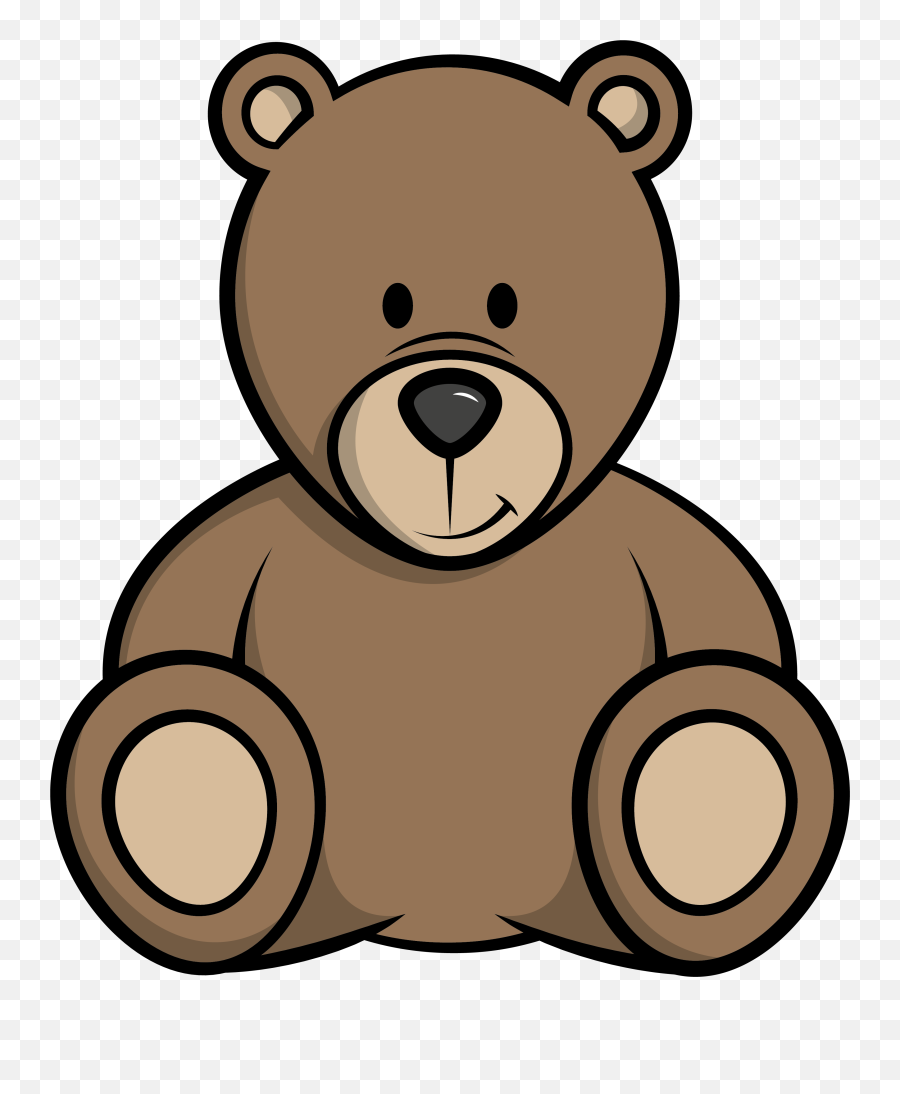 Sad Bear Clip Art - Png Download Full Size Clipart Teddy Bear Clipart Png Emoji,Bear Emoticon