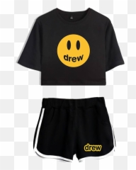Justin Bieber Drew Pack Free Worldwide Shipping - Bts Crop Top And Shorts Emoji,Boxer Emoticon