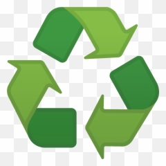 Recycling Symbol Emoji - Recycling Paper And Plastic,Emoji Symbols Meanings