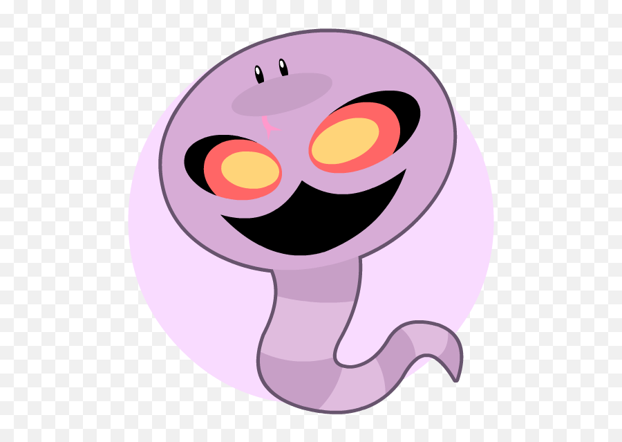 Arbok By Gerkinman On Newgrounds - Dot Emoji,Snake Emoticon\