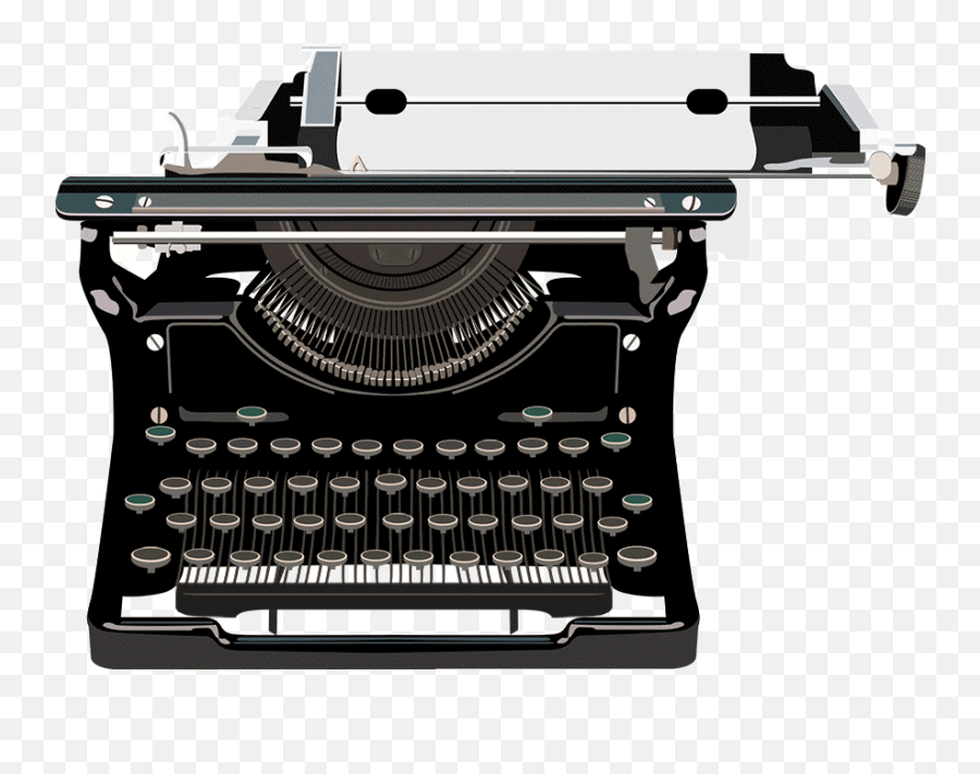 Buncee - Netiquette Typewriter Animated Gif Transparent Emoji,Emoticons On A Typewriter