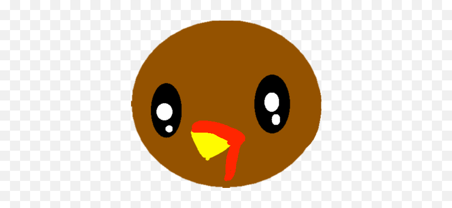 Talking - Dot Emoji,How To Make A Turkey Emoticon