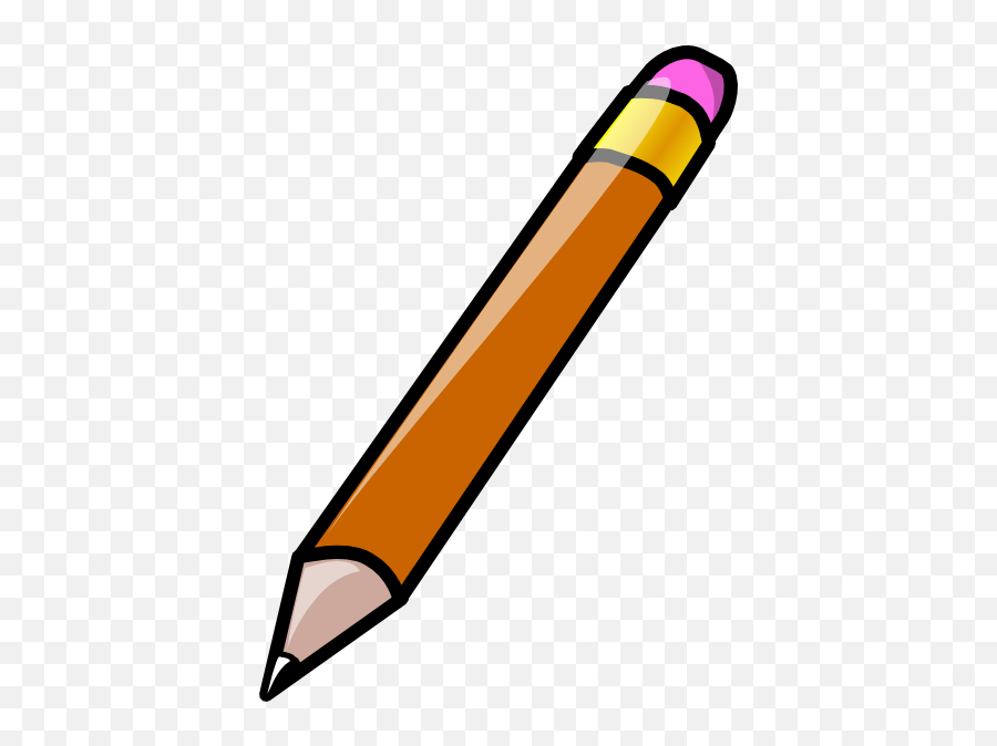 White Crayon Clip Art Free Clipart - Transparent Background Pencil Clipart Emoji,Crayon Emoji