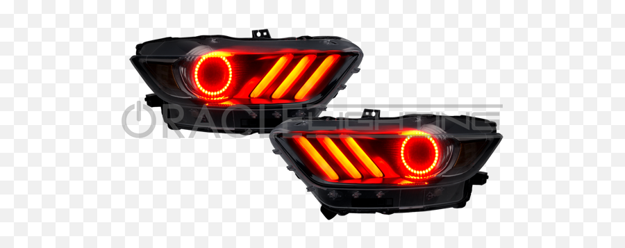 Oracle Lighting 2015 - 2017 Ford Mustang V6gtshelby Mustang Headlights Png Emoji,Work Emotion S550 Mustang