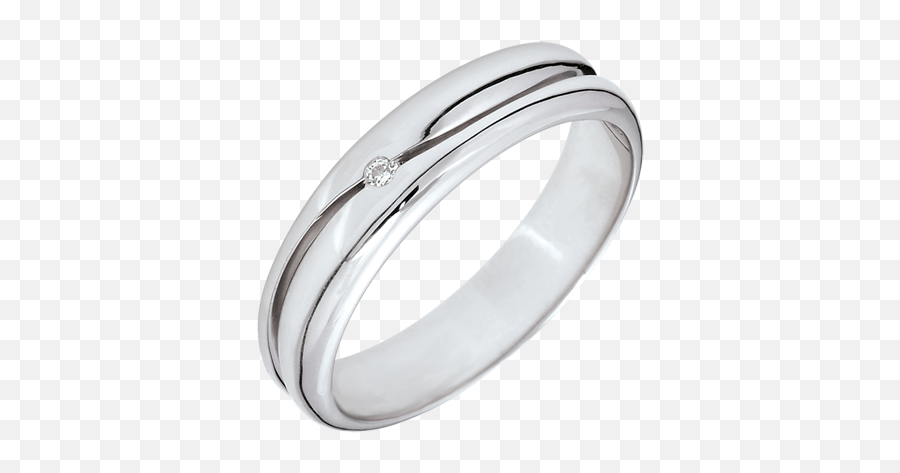 Wedding Rings - Anillo Hombre Oro Blanco Emoji,Emotion Ring White