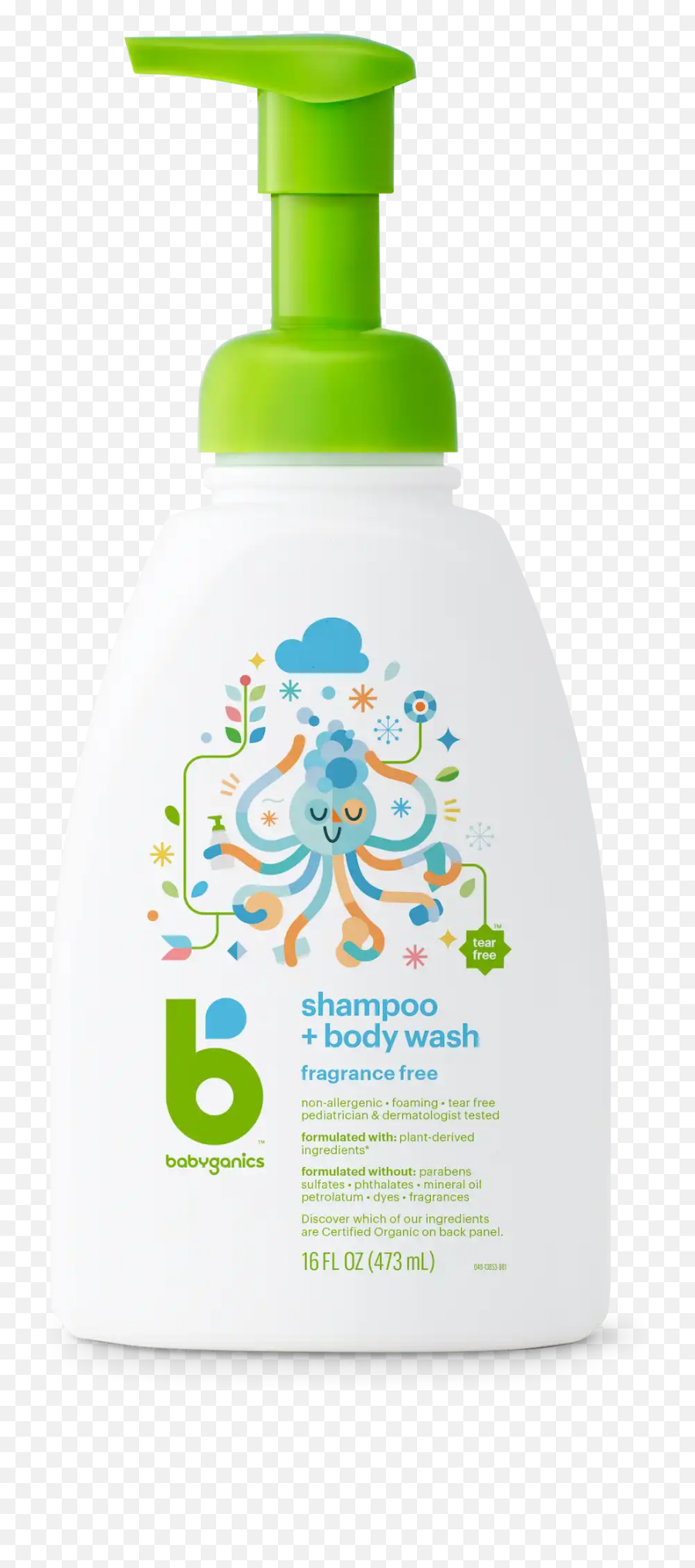 Alcohol - Free Foaming Hand Sanitizer Fragrance Free Babyganics Babyganics Body Wash Emoji,Ingredients Of Emotion