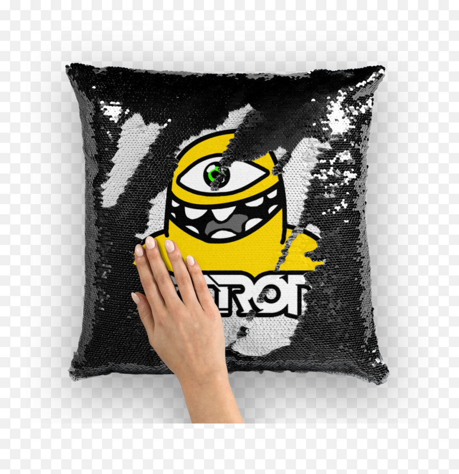 Subtronics Sequin Pillow Cover U2013 1stop Festy Supply Shop - Sublimated Pillows Emoji,Burst Emoticon -emoji