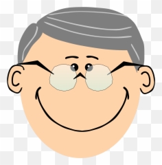 Faces Clipart Grandfather Faces - Grandpa Clipart Emoji,Old Man Clock Emoji