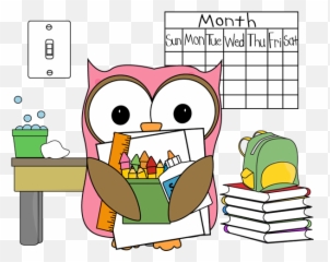 Preschool Classroom Rules Clipart - Classroom School Owl Clipart Emoji,Classroom Jobs Emoji