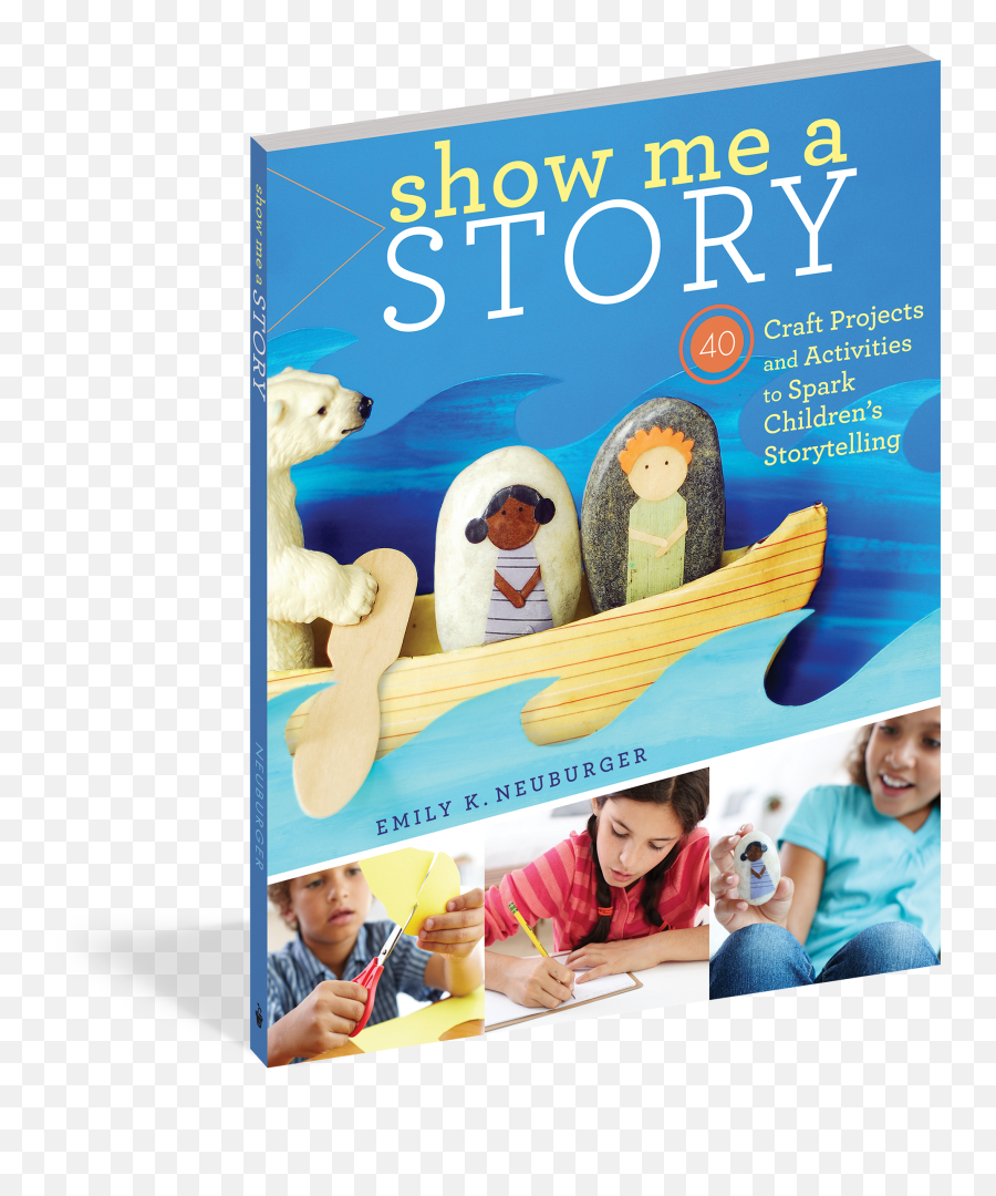 Show Me A Story - Book Storytelling For Kids Emoji,Children's Book With A Scientist That Has Emotions In A Jar