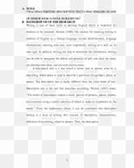Writing Descriptive Text - Descriptive Text Describe High School Emoji,Describing Emotions In Writing