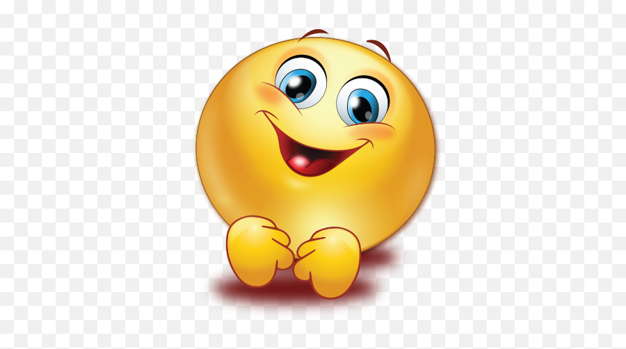 Warm Exciting Smile Emoji - Excited Emoji Transparent Background,Sticker Emoticons