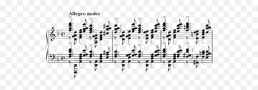 Piano Concerto No 3 Rachmaninoff - Wikipedia Dot Emoji,Silent Emotion Piano Sheet
