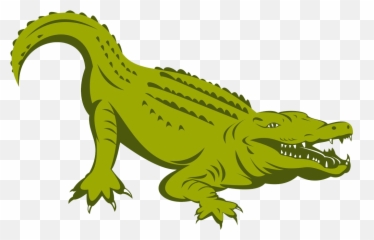 Cute Alligator Clipart Transparent 2 - Clipart World Emoji,Alligator And Man Emoji