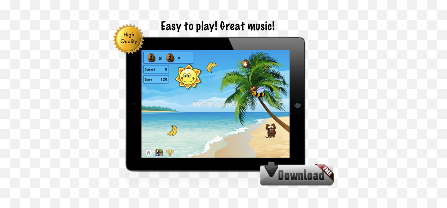 Easy Monkey Math Free Download App For Iphone - Steprimocom Emoji,Monkey Emoticon App Kindergarten Game