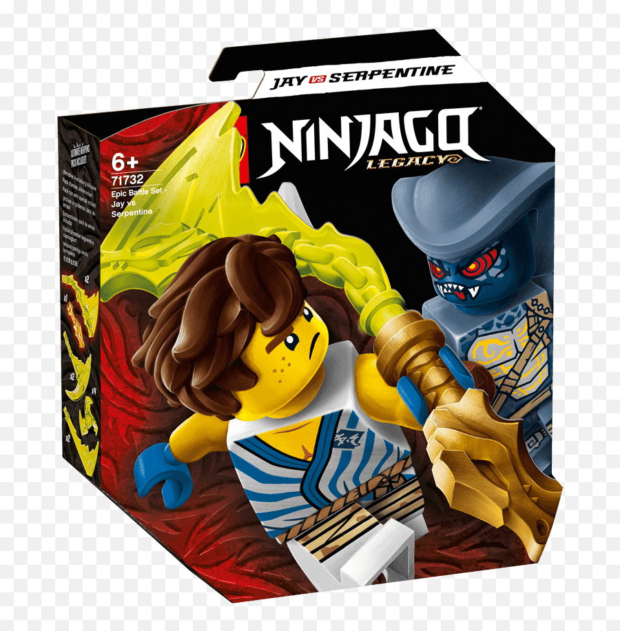 Epic Battle Set - Jay Vs Serpentine 71732 Lego Ninjago Emoji,Lego Ninjago Zane Emotion