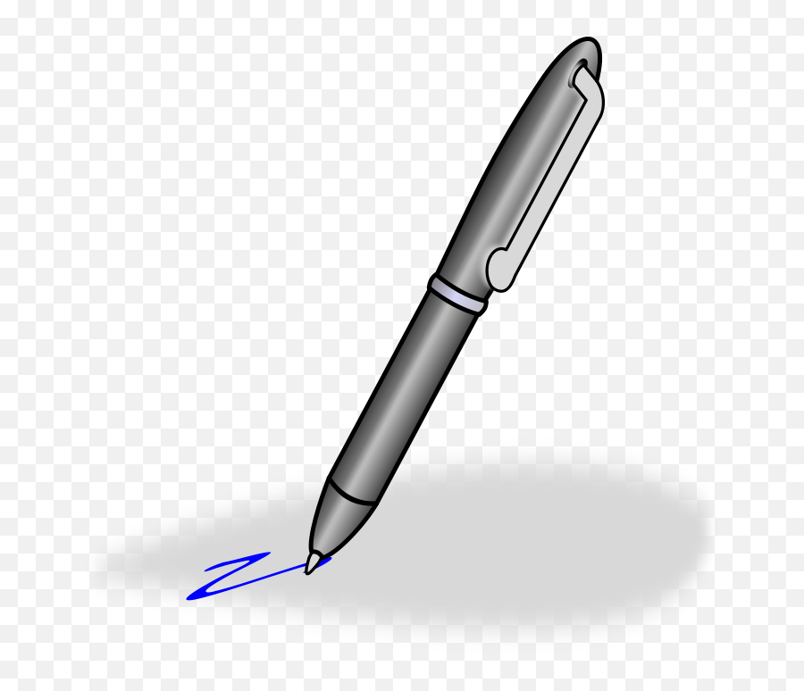 Pens Clipart Clip Art Line Art Images Free Clipart Images - Pen Clipart Emoji,Free Emoji Clipart