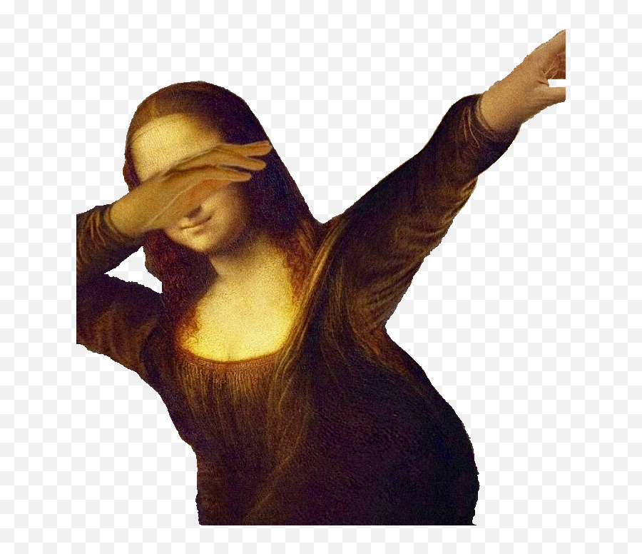 Mona Lisa By Josael - Mona Lisa Dab Png Emoji,Dab Emoji Discord