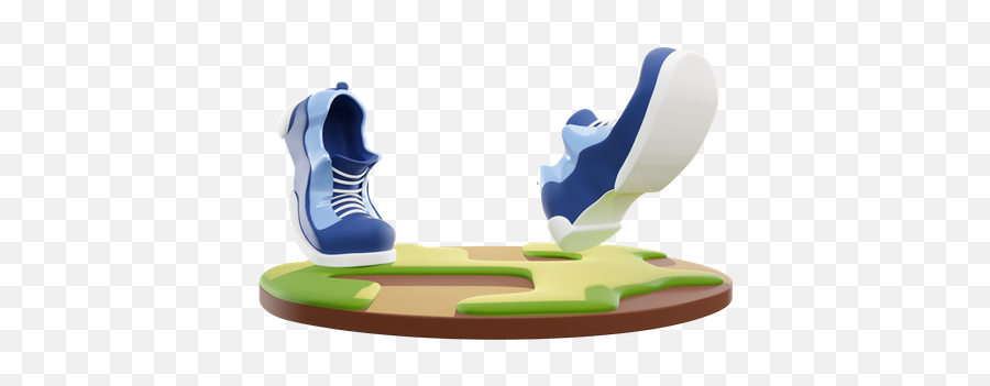Running Shoes Icon - Download In Colored Outline Style Emoji,Running Shoes Emoji