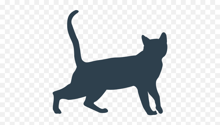 Black Cat Domestic Short - Haired Cat Persian Cat British Emoji,Cat Walking Emoji