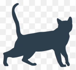 Black Cat Domestic Short - Haired Cat Persian Cat British Emoji,Cat Walking Emoji