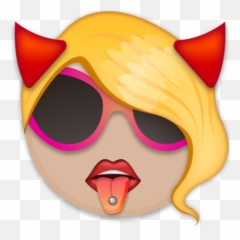 Emoji Menina Piercing Em Png - Happy,Emoji 26