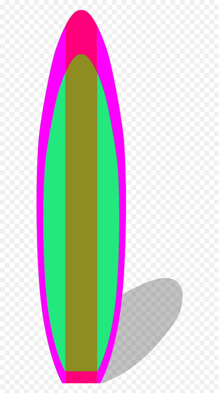 Surfboard Surf Board Clipart Clipart 2 - Vertical Emoji,Surf Board Emoji