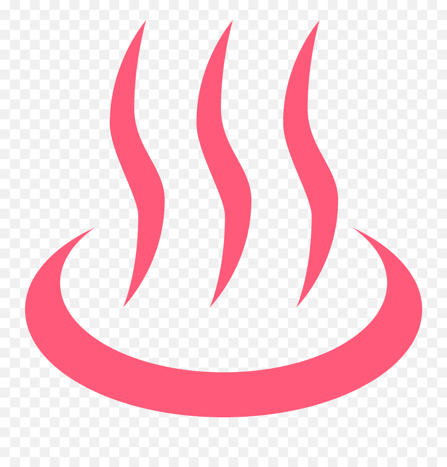 Hot Springs Emoji Clipart - Onsen Logo,Spring Emojis