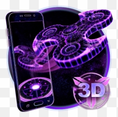 3d Fidget Spinner Neon Hologram Apk 1110 - Download Free Fidget Spinner Wallpaper 3d Emoji,Emoji Spinner