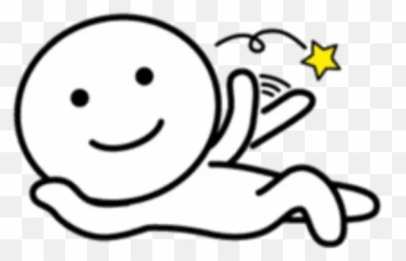 Laying Stickers Set For Telegram - Happy Emoji,Laying Emoticon