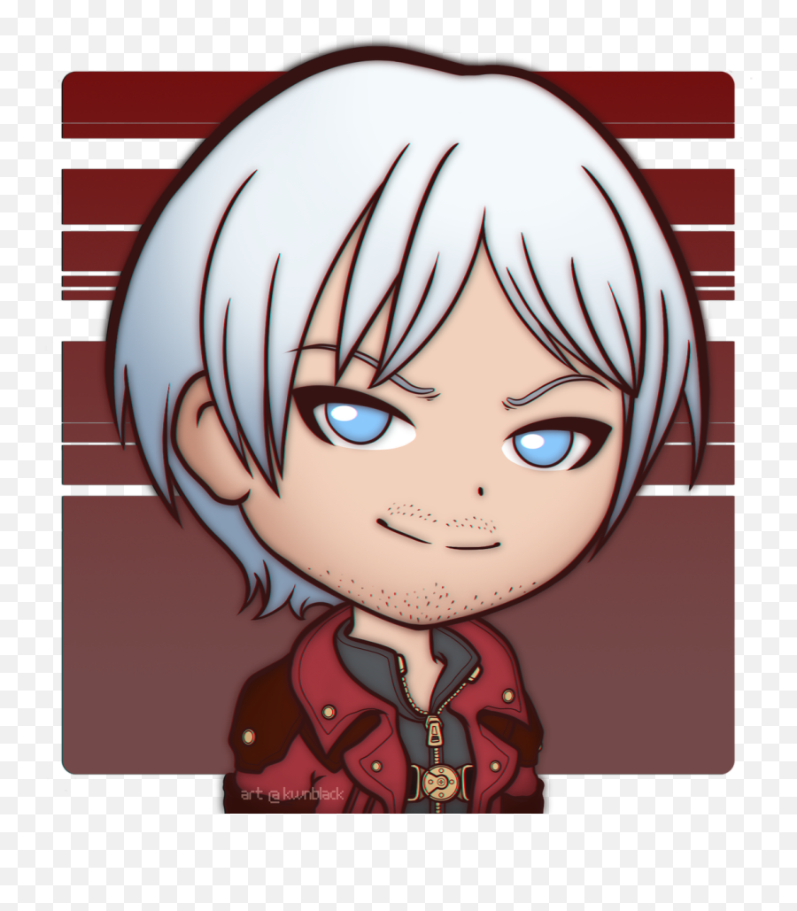 Devil May Cry Clipart Chibi - Dante Devil May Cry Chibi Chibi Dante Devil May Cry Emoji,Nekopara Emoticons