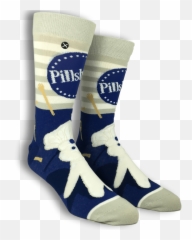 Pillsbury Doughboy Socks By Odd Sox Emoji,Emoji Odd Sox