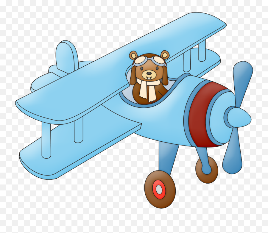 Coursoaviadoraviaoasaduplpng Teddy Bear Cartoon - Bear In A Plane Clipart Emoji,Facebook Aeroplane Emoticon