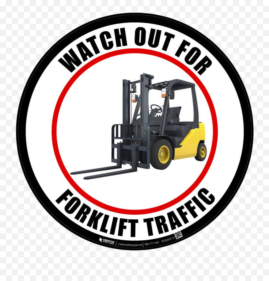 Watch Out For Forklift Traffic - Color Sikaran Emoji,Free Emoji Colors Posters