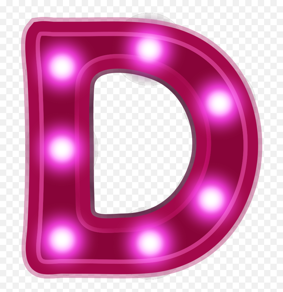 D Letter Png Transparent Images Png All - Neon Lighting Letter D Emoji,D&d 5e Spell To Red Emotions