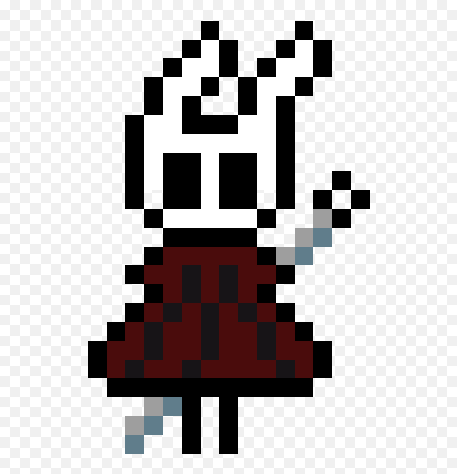 Hornet From Hollow Knight - Pixel Weepinbell Clipart Full Hollow Knight Hornet 8 Bit Emoji,Pokeball Emotion