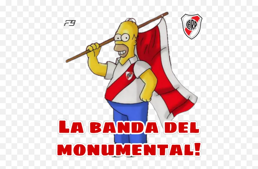 Simpson River Plate Stickers For Whatsapp Emoji,Fotos De Emojis Viejos\