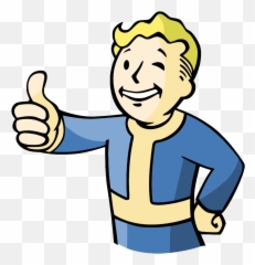 Fallout 4 Like Clipart - Vault Boy Emoji,Fallout Emoji